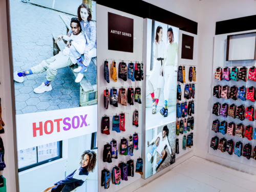 HotSox Independent Store Build Out / Merchandise Mart, Atlanta GA